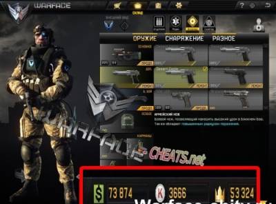 скачать Чит на короны для Warface